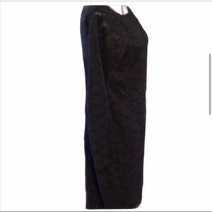 Ingrid & Isabel Black Lace Long Sleeve Maternity Dress Small NWT